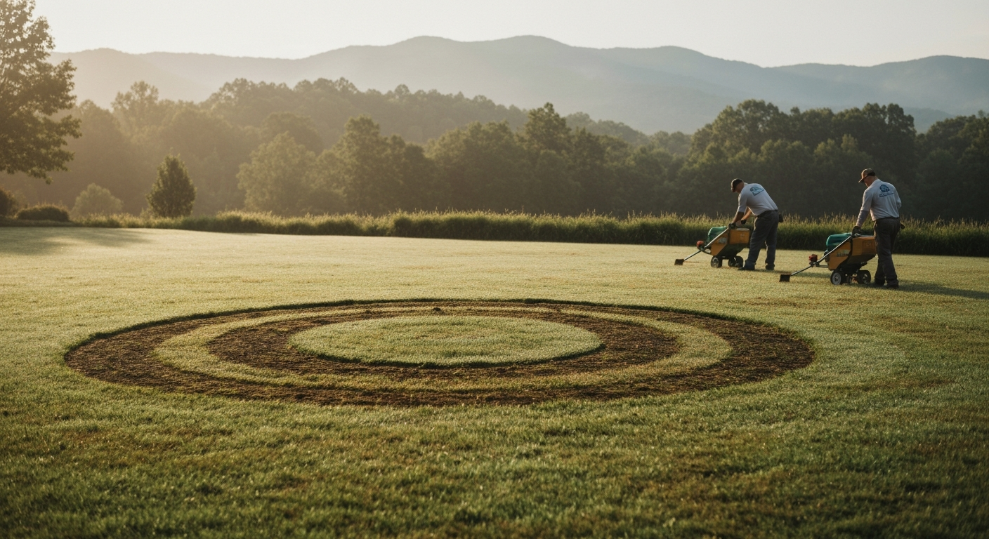 brown patch disease lawn treatment