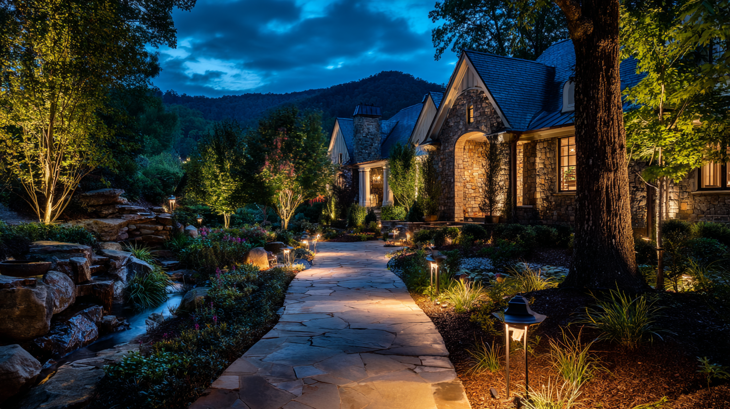 solar landscape lighting pros cons