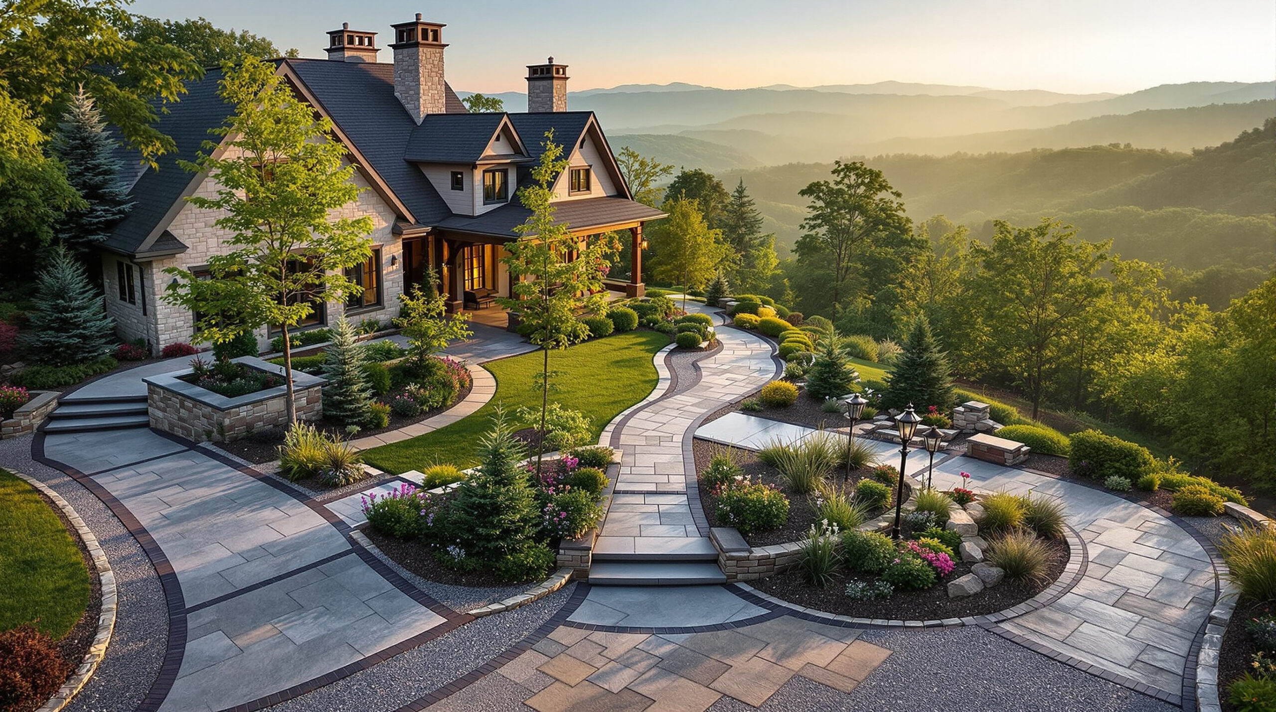 hardscape materials for Asheville NC homes