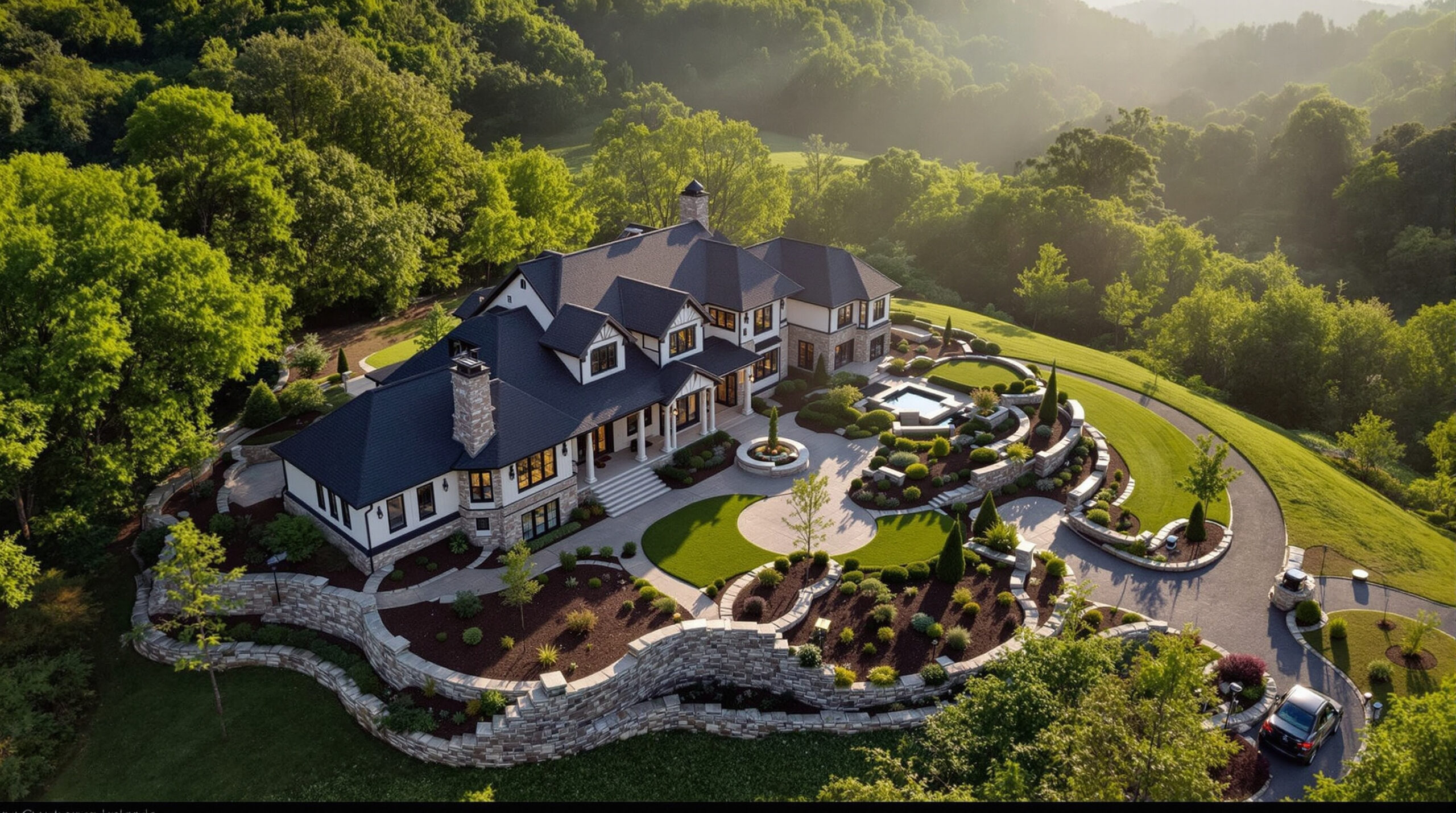 custom landscape design asheville nc
