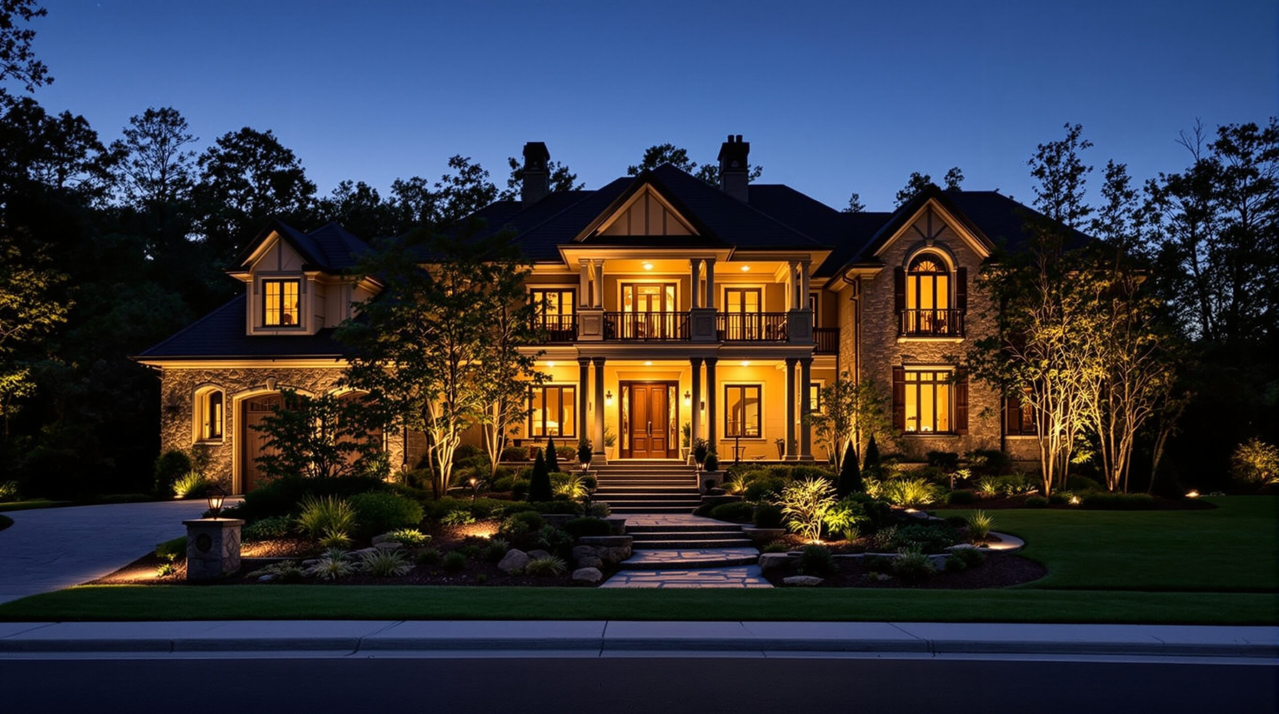 outdoor lighting ideas asheville nc landscaping